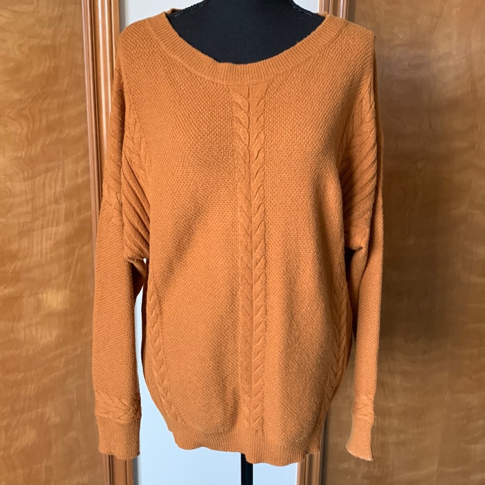 Cyrus Mustard/Gold Fall Sweater